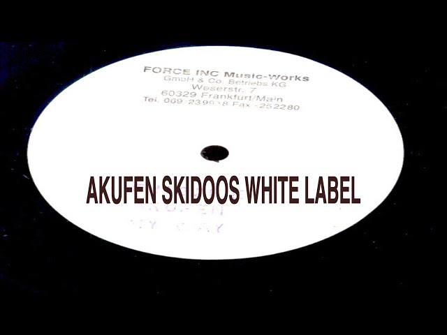 Akufen Skidoos My Way-2002-My Way - Vinyl, 12-White Label - YouTube