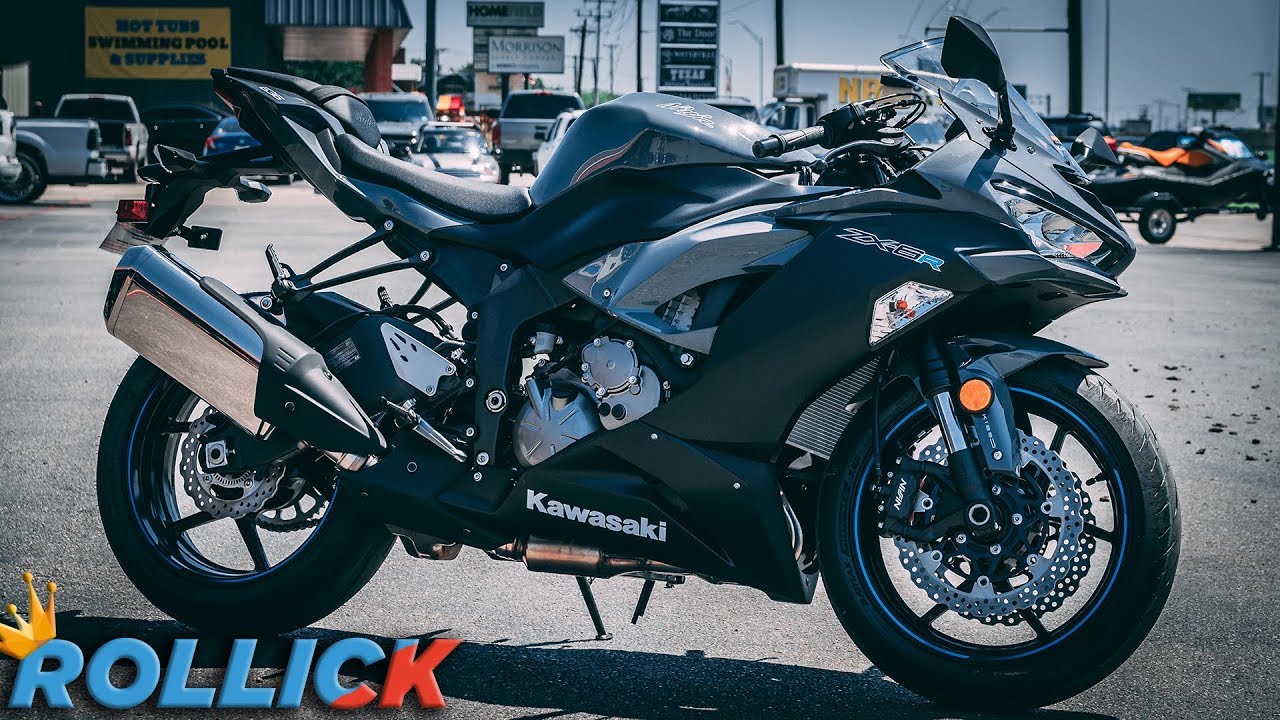 2019 Kawasaki ZX-6R Test Ride Review [636] - YouTube