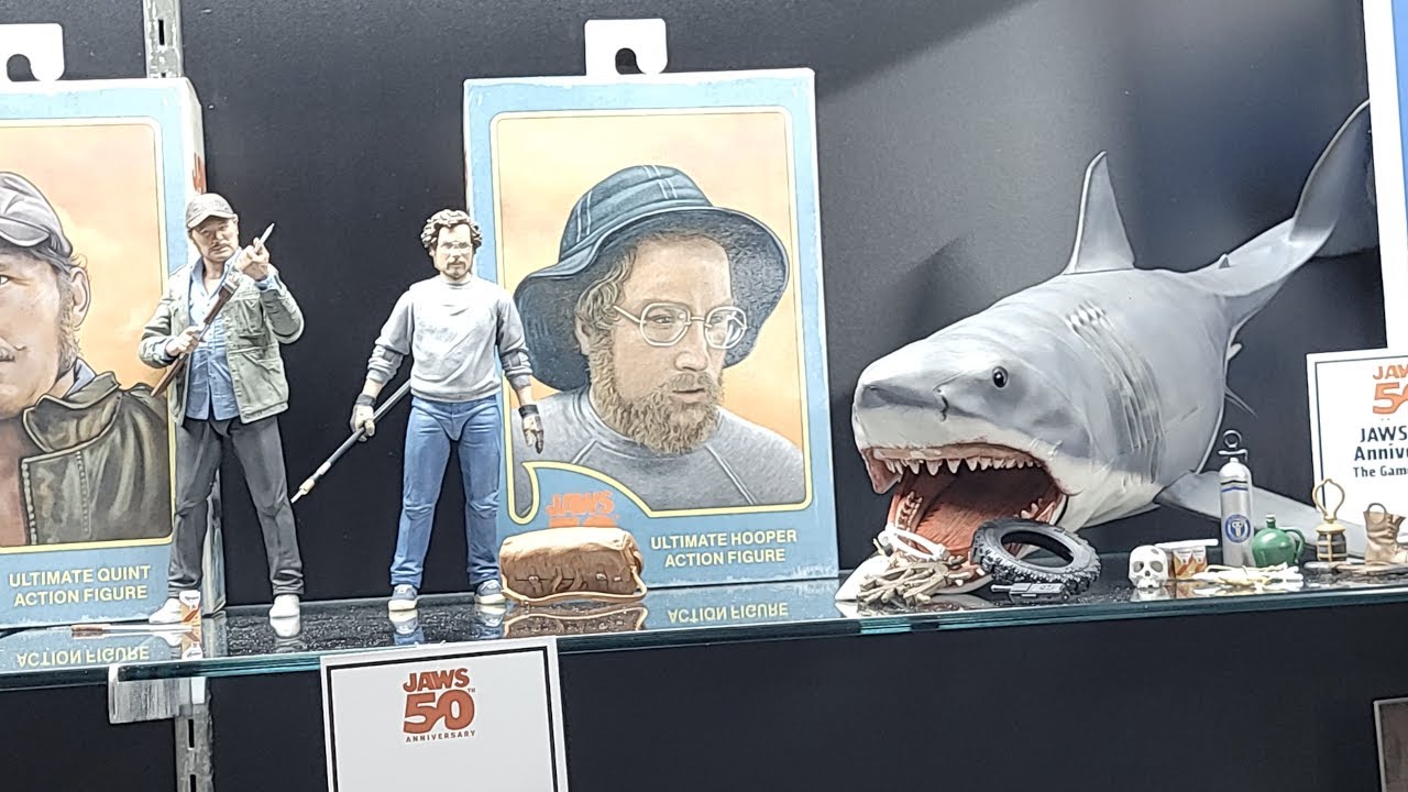 New York Toy Fair 2025 NECA Beetlejuice Jaws Horror Ben Cooper DC