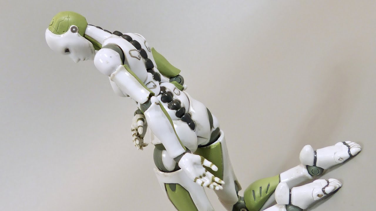 Introducing the 1/12 scale female synthetic human made by Toa