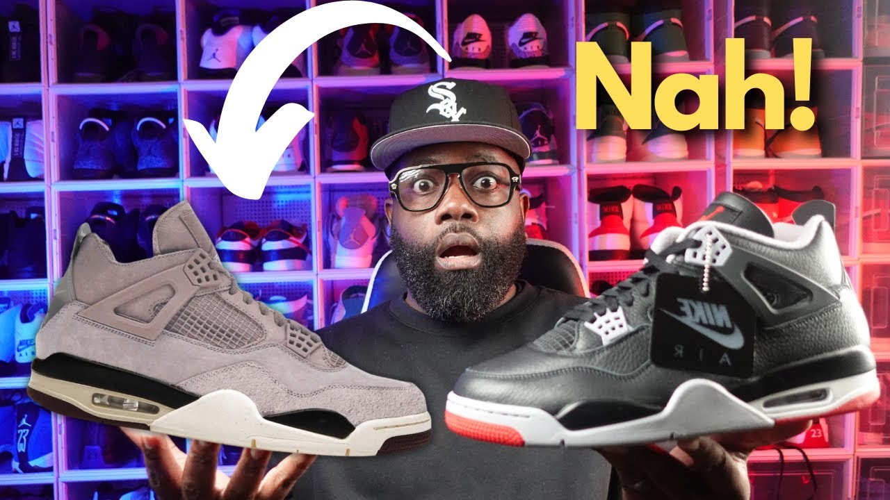 First Look at Air Jordan 4 A Ma Maniere and Jordan 4 Bred