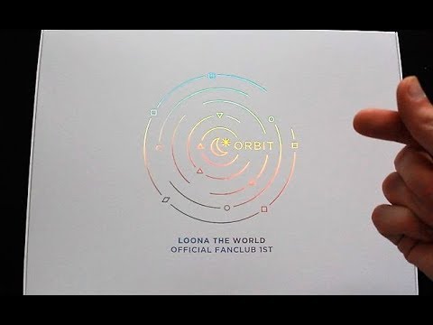 Unboxing LOONA Orbit 1st Official Fanclub Kit - YouTube