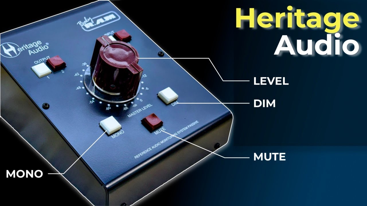 Do You Need This Monitor Controller? Heritage Audio Baby RAM