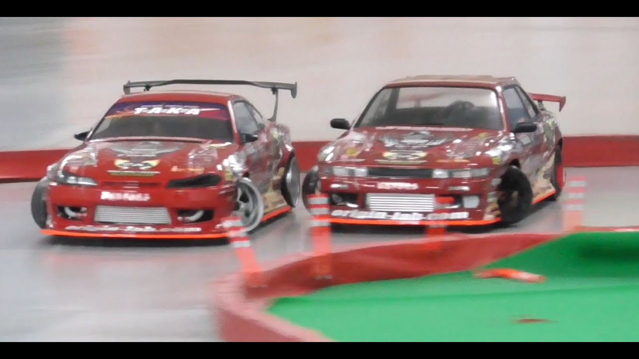 アニマルスタイルシルビア S13 S15ツインドリ 走行動画RWD DRIFT RC