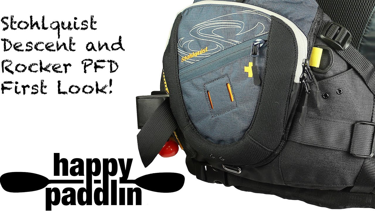 Stohlquist Descent and Rocker PFD first look (shipping spring 2022