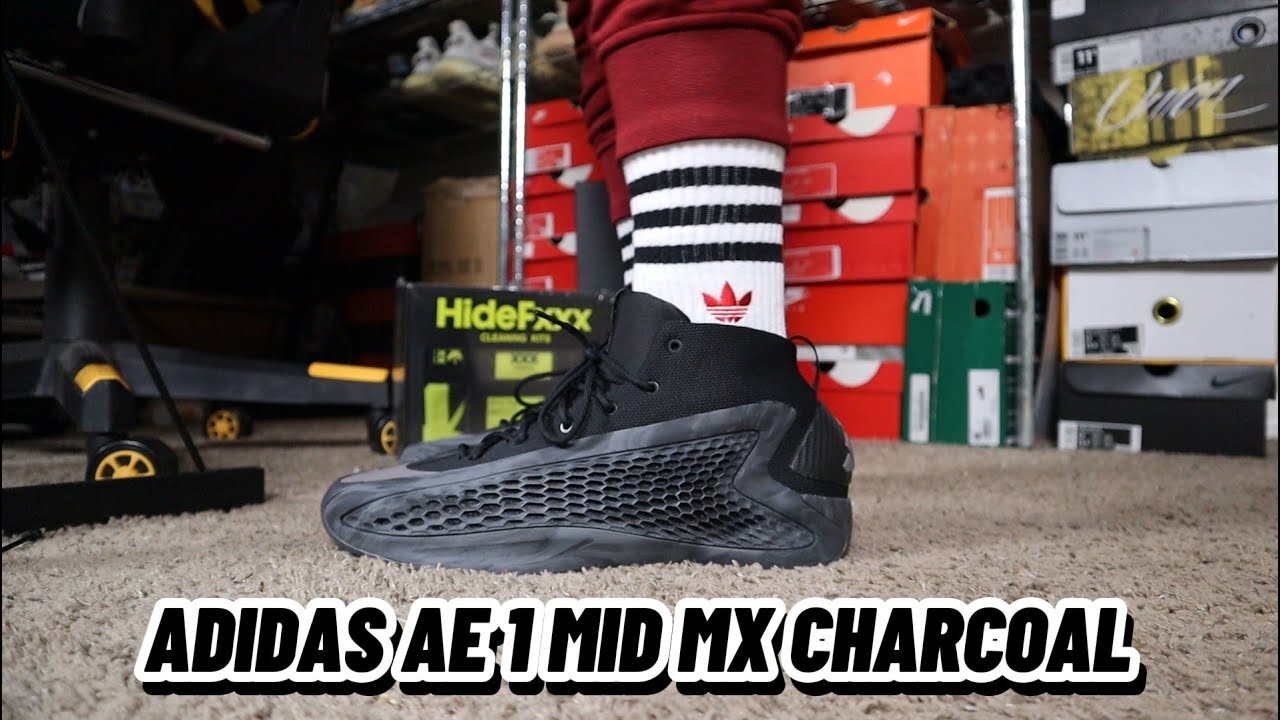Adidas AE 1 Mid MX Charcoal Ascent Pack Review, Sizing & On Feet