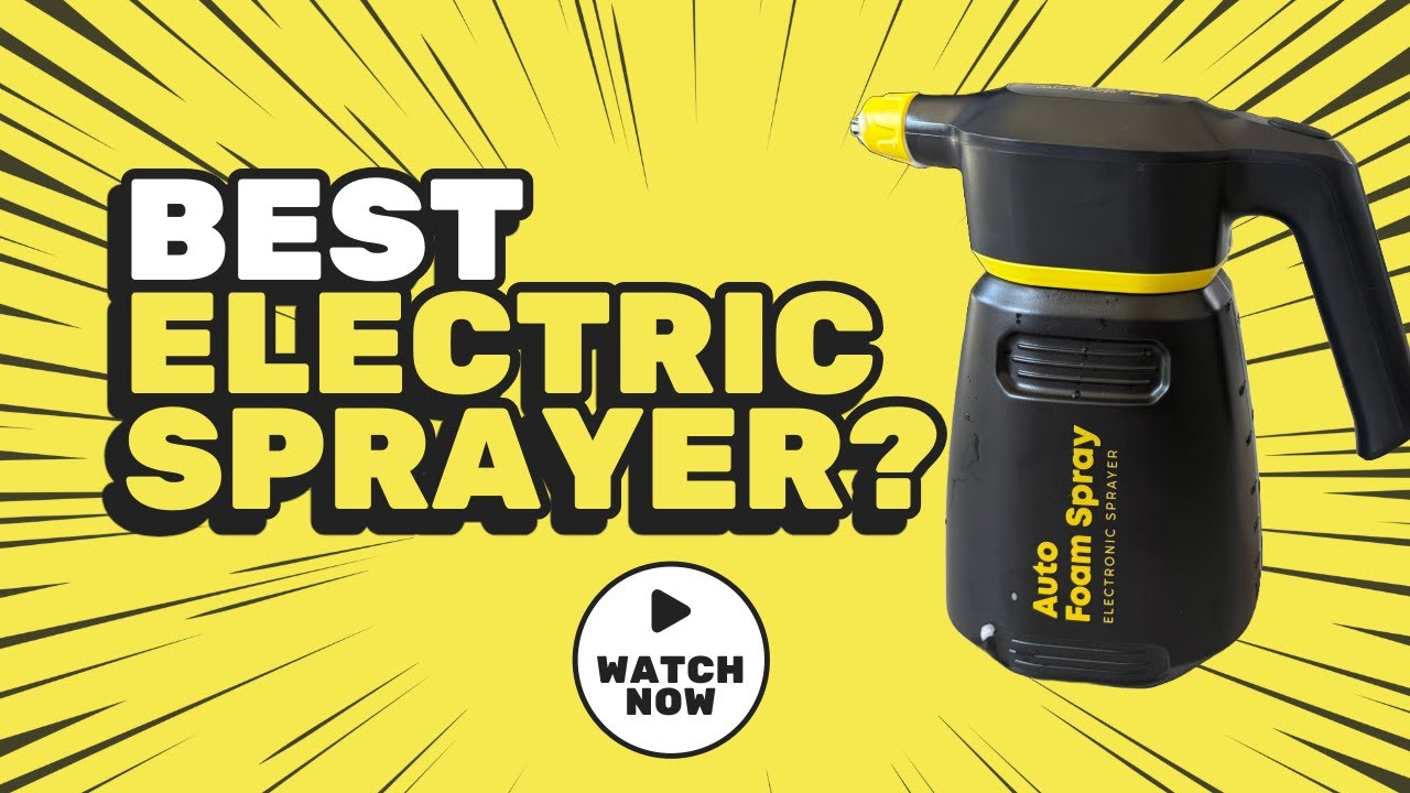Is This THE BEST Auto Detailing Electric Foam Sprayer? - YouTube