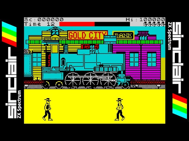 EXPRESS RAIDER (1987) Walkthrough, ZX Spectrum - YouTube
