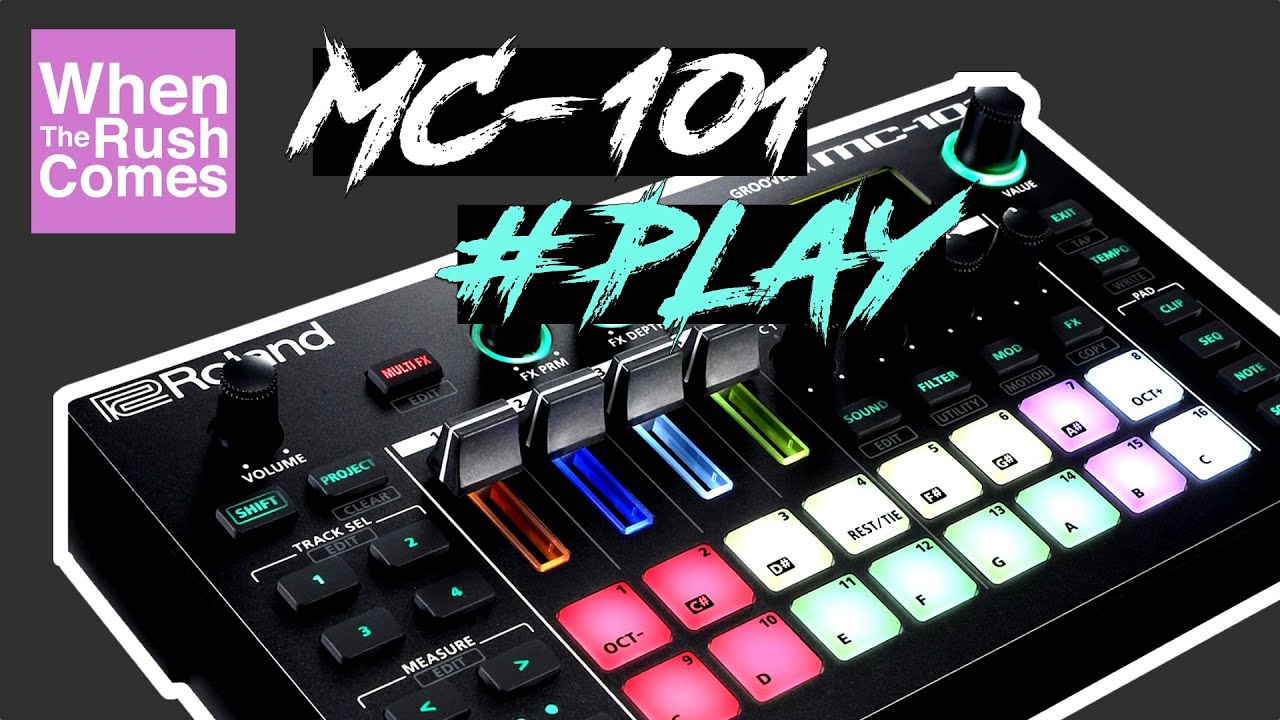 Roland MC-101 | Play (sounds demo) - YouTube