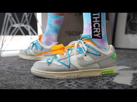 OFF-WHITE Nike Dunk Low The 50 REVIEW & On Foot - YouTube