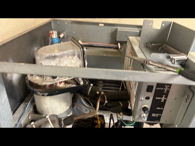 Hoshizaki - 8 beeps and a good cleaning. - YouTube