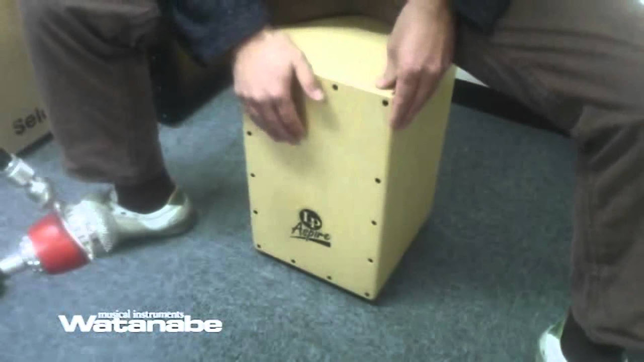 LP LPA1330 ( Jr.カホン ) カホン 【ワタナベ楽器店】 - YouTube