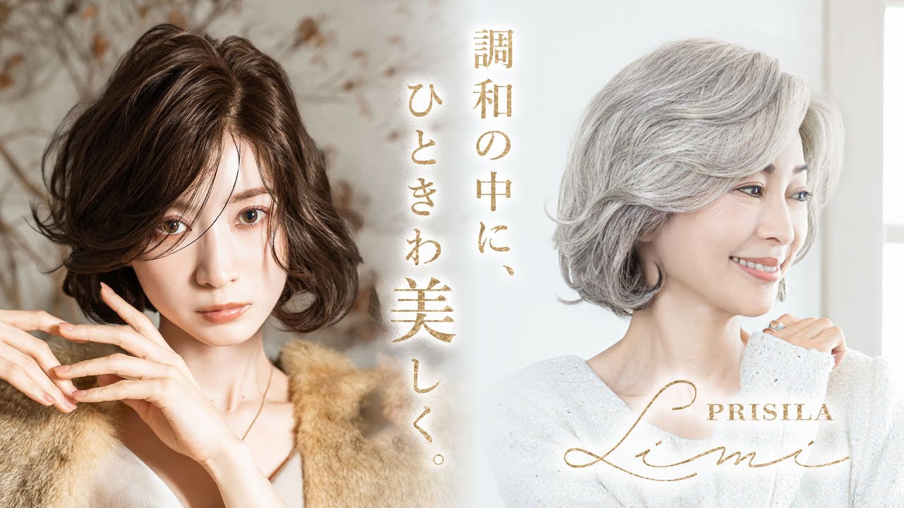 新商品】【公式サイト限定】PRISILA Limi手植えオールウィッグ(人毛