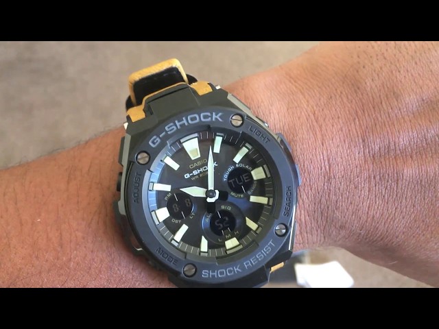 UNBOXING : CASIO G SHOCK G-STEEL MODEL NO: GST-S120L-1BDR - YouTube