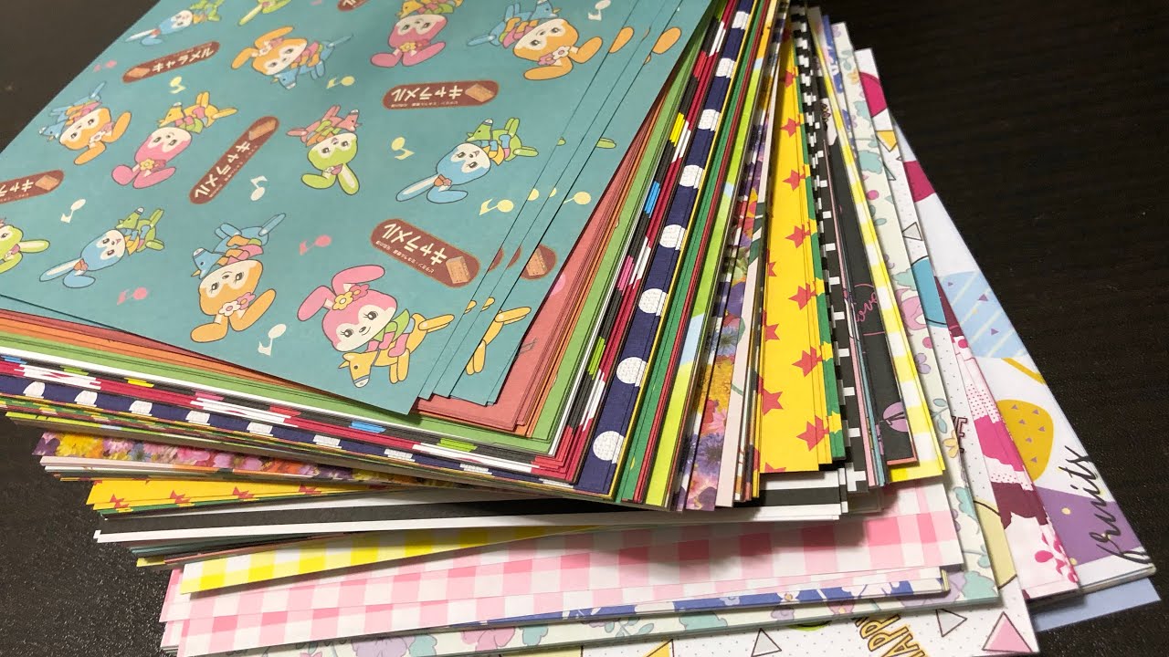 紙もの】ひたすら封筒を作るだけの動画／折り紙大量消費 【329】 - YouTube