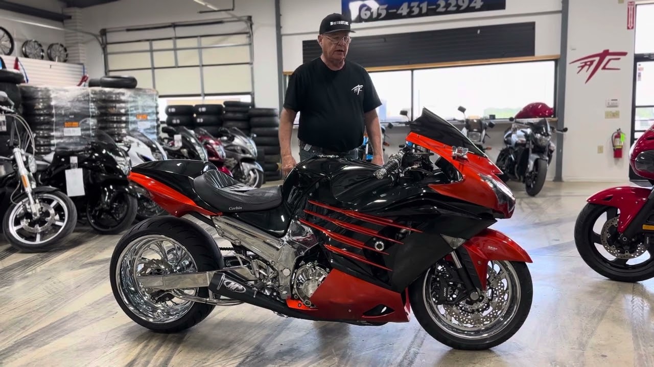 2014 Kawasaki ZX-14 Bad to the Chrome! 😯 All Things Chrome 615