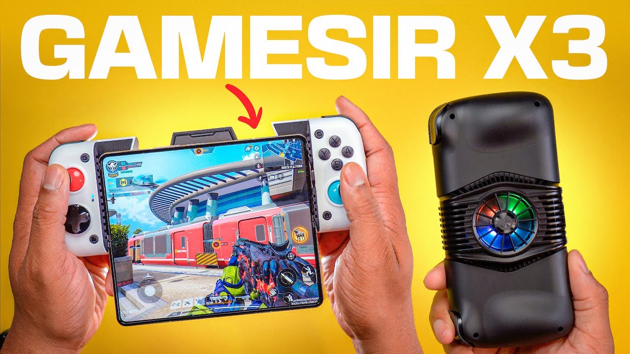 GameSir X3 Smartphone Gaming Controller Review! - YouTube