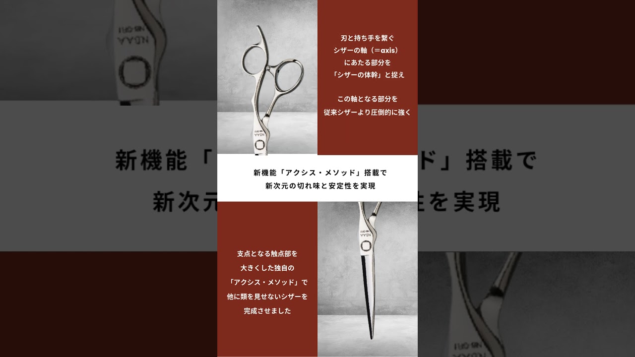 N.B.A.A. カッティングシザーGM 5.7（NB-GR1）ジェニュイン ハサミ屋はやし