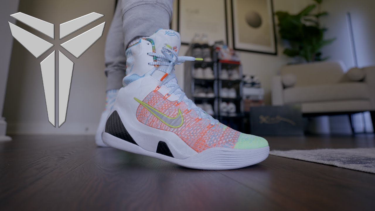 FIRST LOOK AT THE KOBE 9 ELITE PROTRO 'WHAT THE KOBE' - YouTube