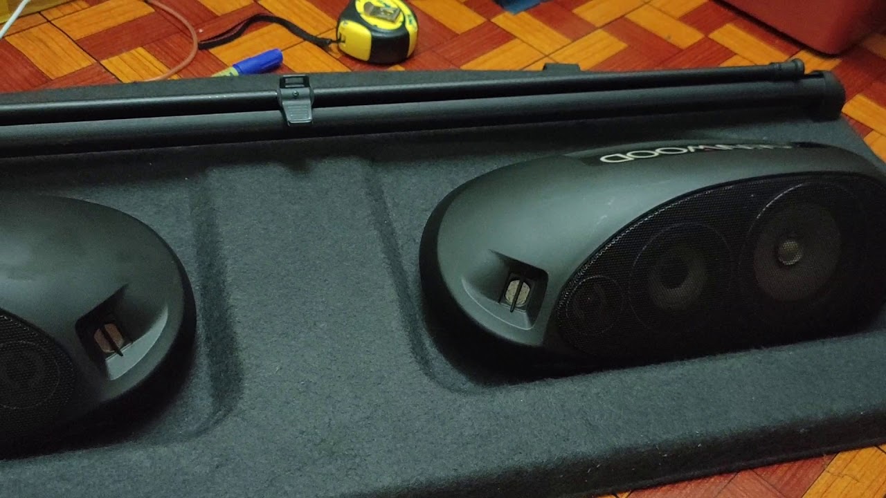 Kenwood speaker KSC-404 - YouTube