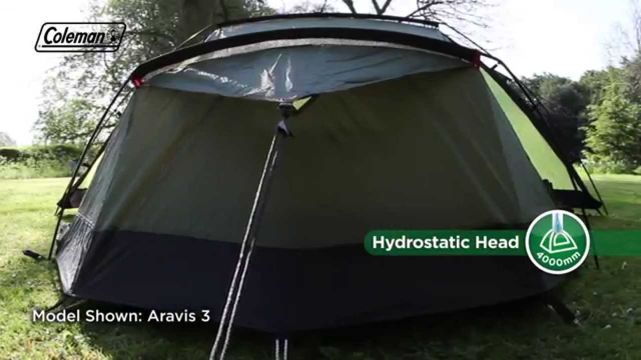 Coleman® Aravis 2 - Two person adventure tent - YouTube