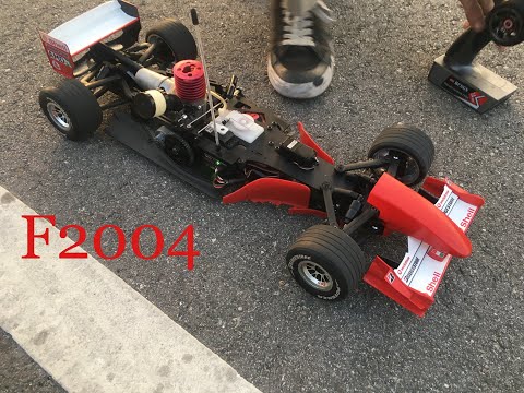 Kyosho 1/8 Nitro F2004 DeAgostini F1 Ferrari .15 - YouTube