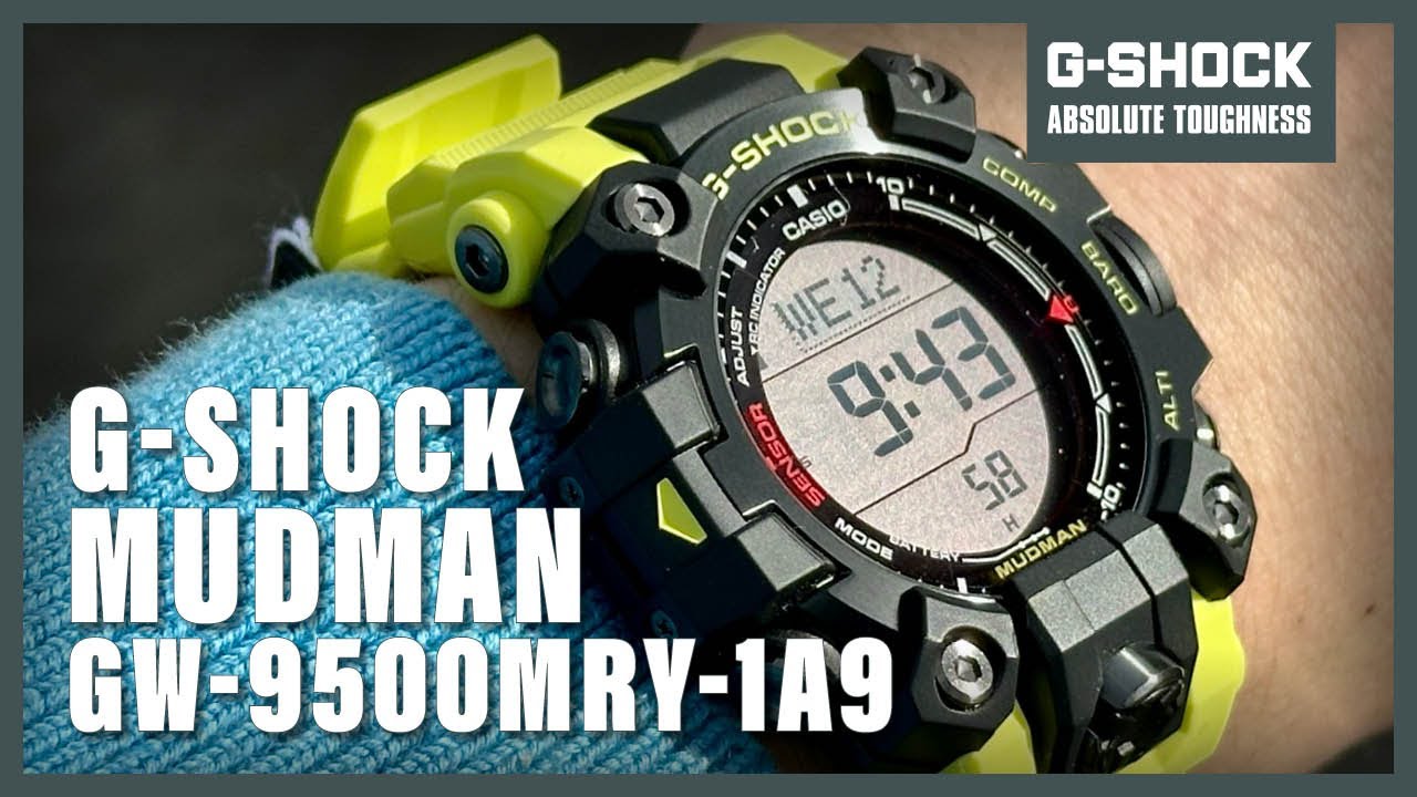 Unboxing The New Casio G-Shock GW-9500MRY-1A9 - YouTube