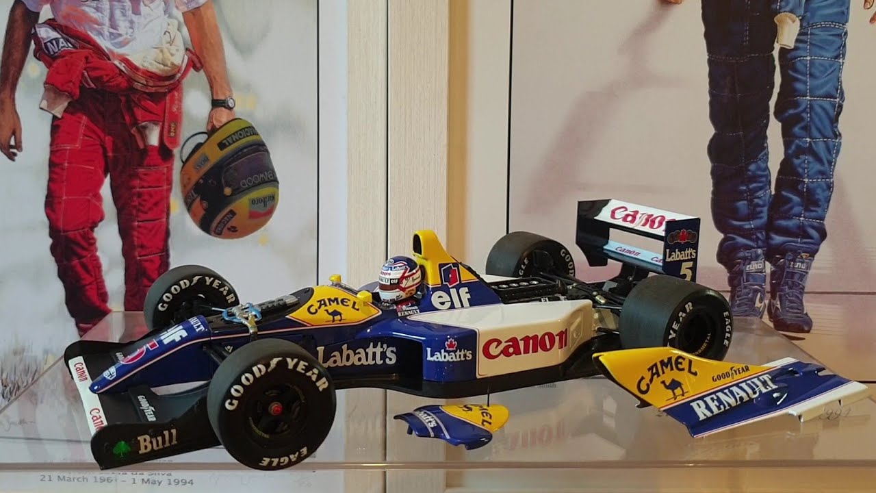 1/18 Nigel Mansell 1992 Camel Williams FW14B Renault - F1 World