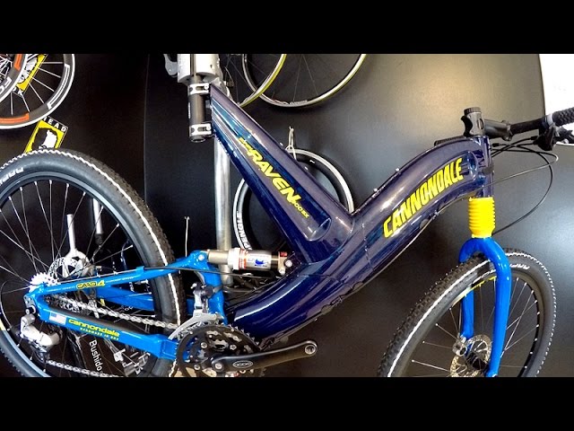 Cannondale Super V Raven - old school cross country full