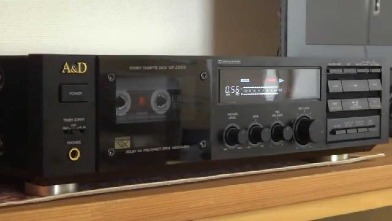 Old But Cool Vintage Audio / A&D Cassette Deck GX-Z5000 - YouTube