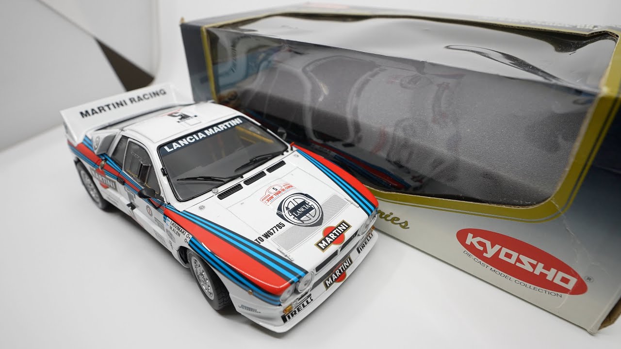 Kyosho Lancia Rally 037 1/18 Unboxing & First Impressions (Ep. 29