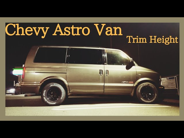 シボレーアストロ 車高調整再び！サスペンション、ショック