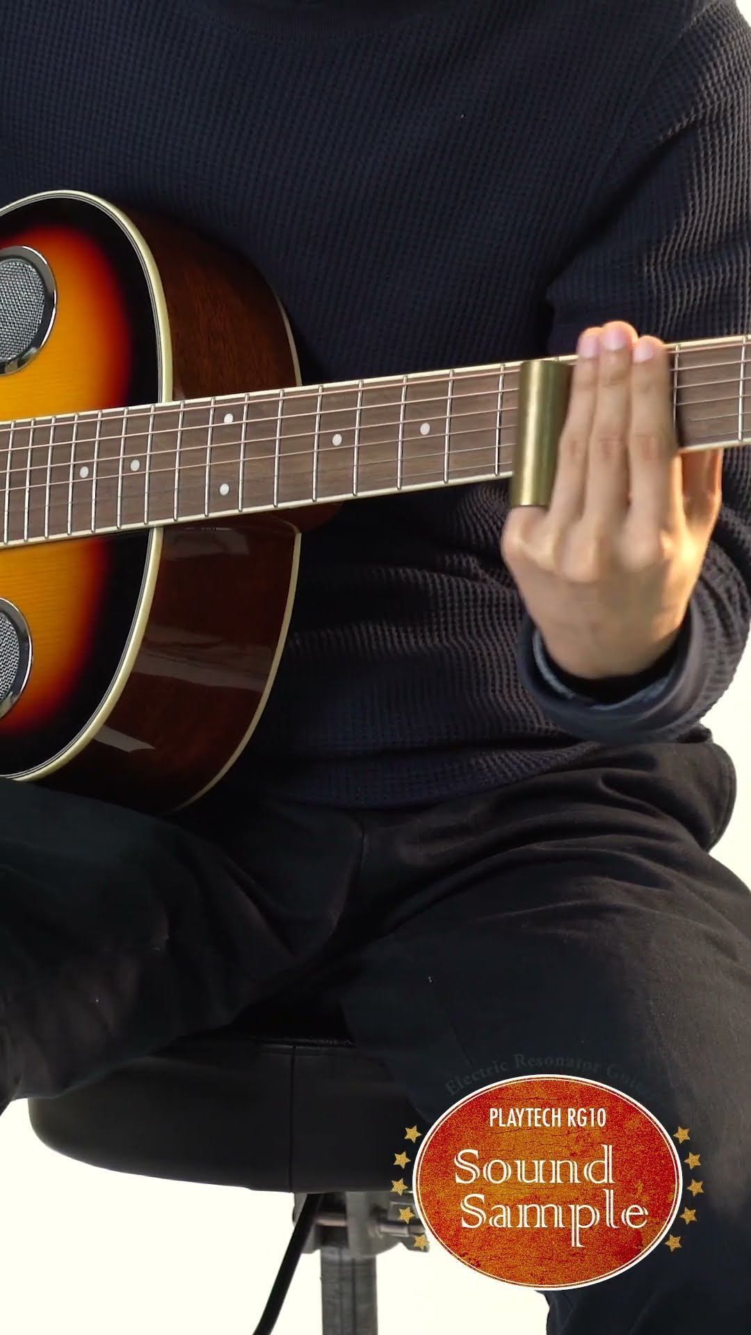 PLAYTECH RG10 エレクトリック・リゾネーターギター - YouTube