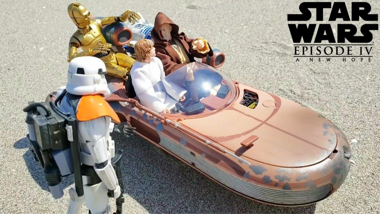 スターウォーズ ブラックシリーズ 【ルーク&ランド・スピーダー】6