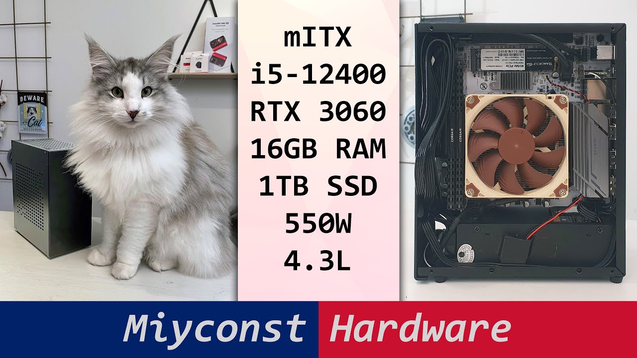 🇬🇧 4.3L mini-PC: i5-12400, RTX 3060, 16GB RAM, 1TB SSD, TF600