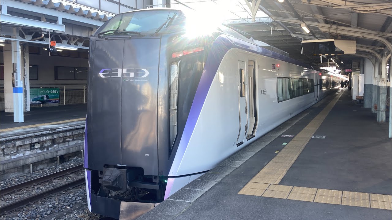 特急あずさ18号 車窓 松本→新宿/ 中央本線 松本1010発 - YouTube