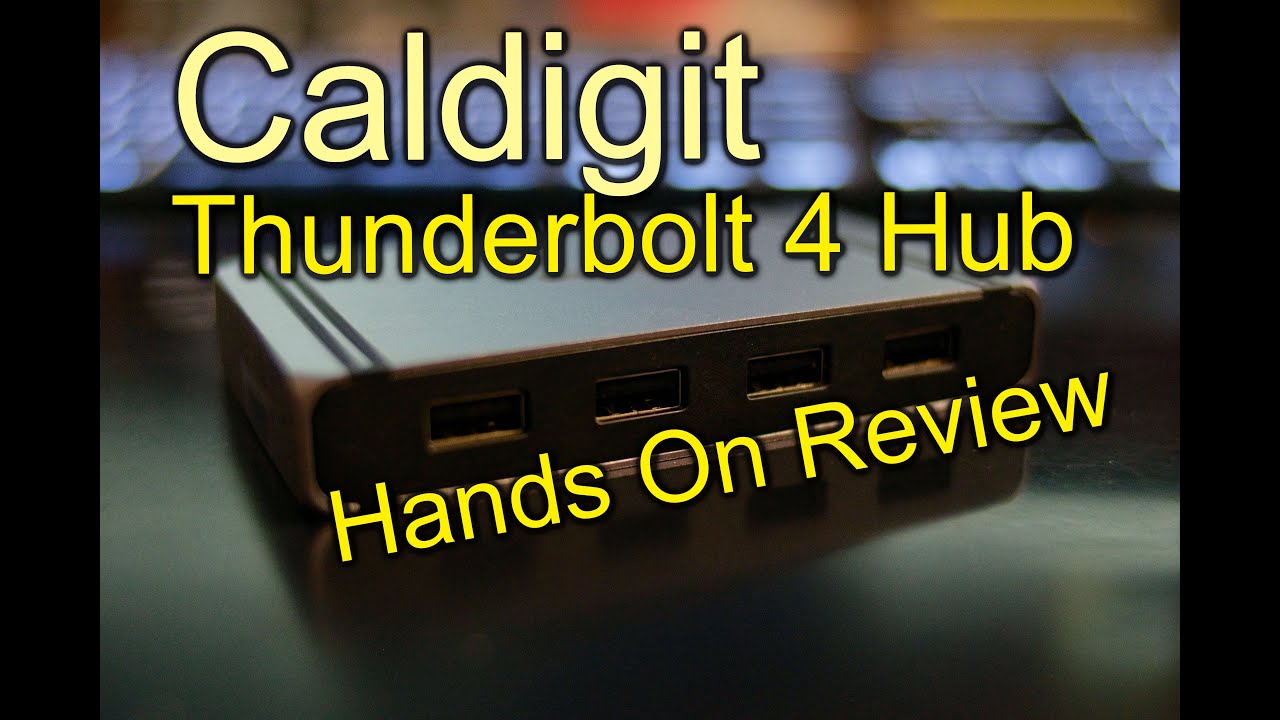 Caldigit ELEMENT Thunderbolt 4 Hub Review - YouTube