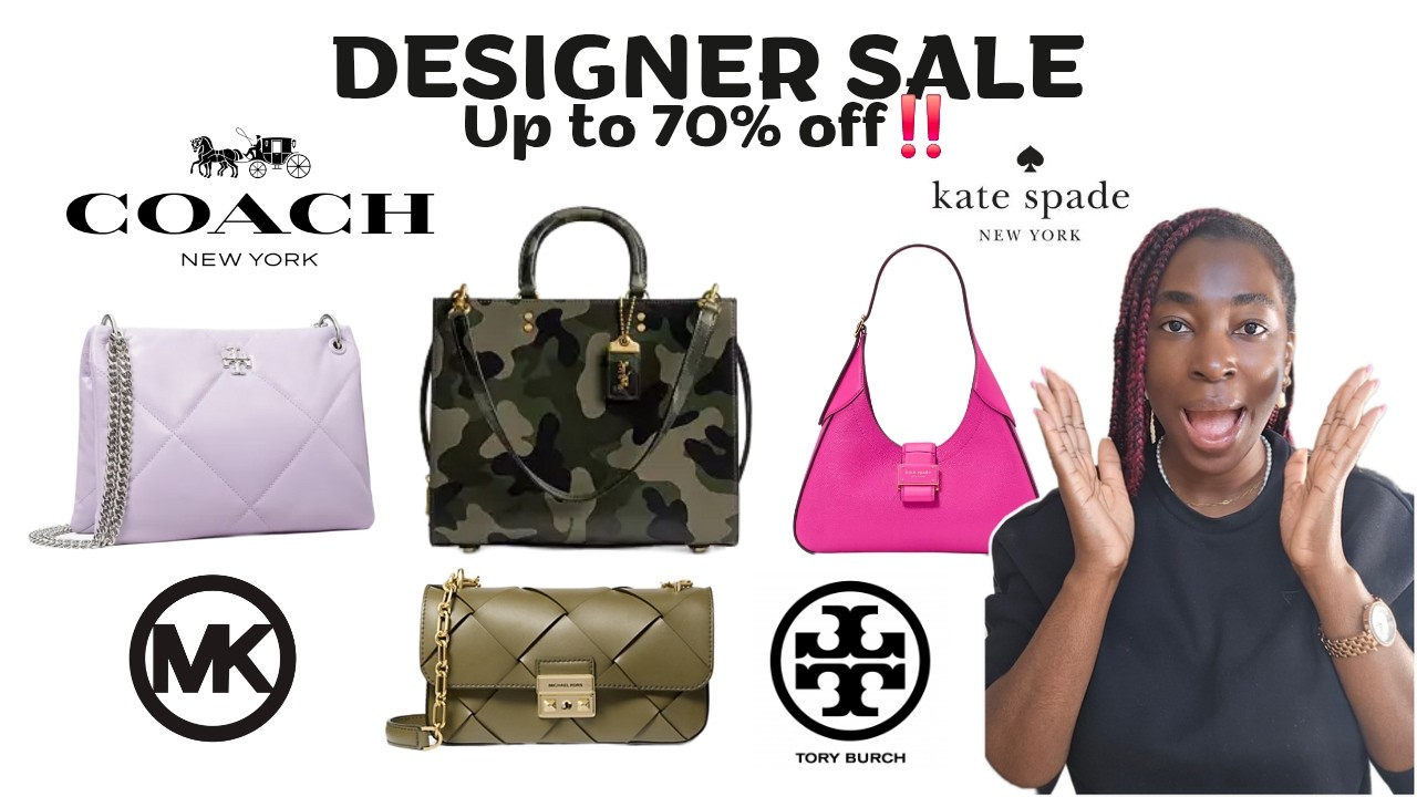 Designer Sales 2025 – Coach, Tory Burch, Michael Kors & Kate Spade