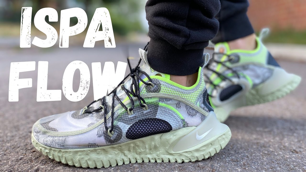 BEST NIKE ISPA?? Nike ISPA FLOW 2020 REVIEW & ON FOOT - YouTube