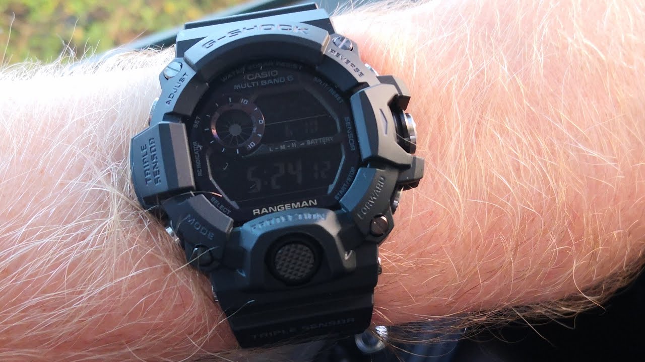 Part 1: Rangeman Negative Display Visibility Test #GShock