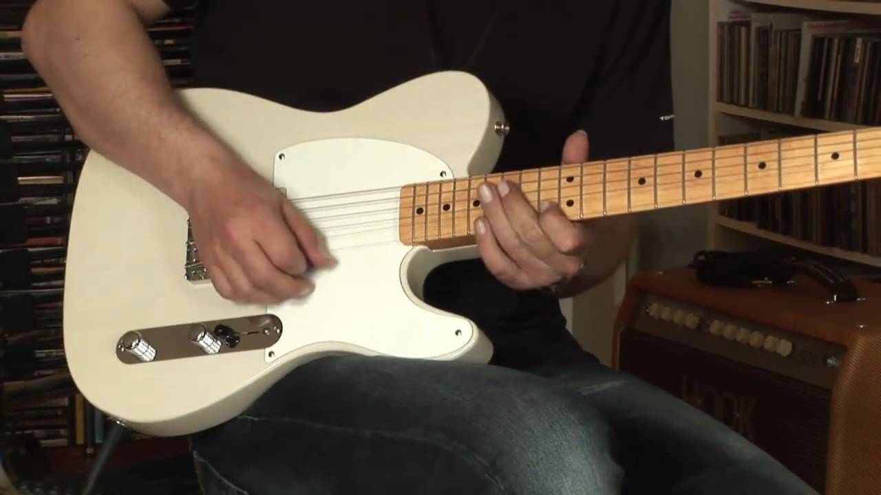 Fender Esquire (Mexico) plus Mesa Boogie Maverick Amp - YouTube