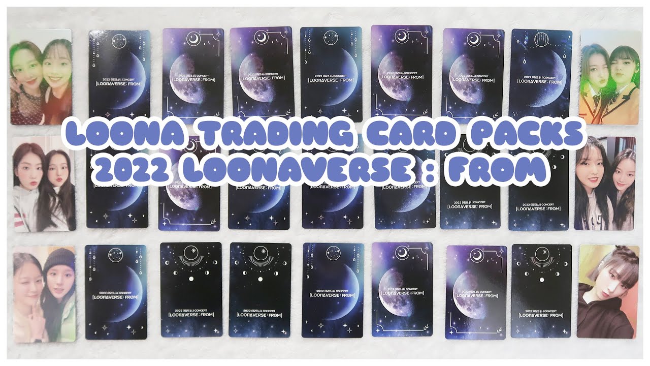 ✨ unboxing loona loonaverse : from concert 2022 merch - photocard