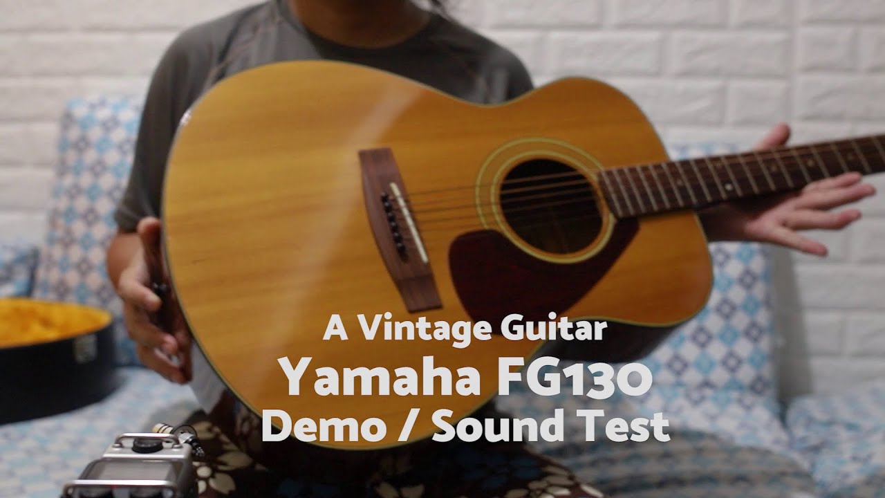 Yamaha FG-130 Demo / Sound Test - YouTube