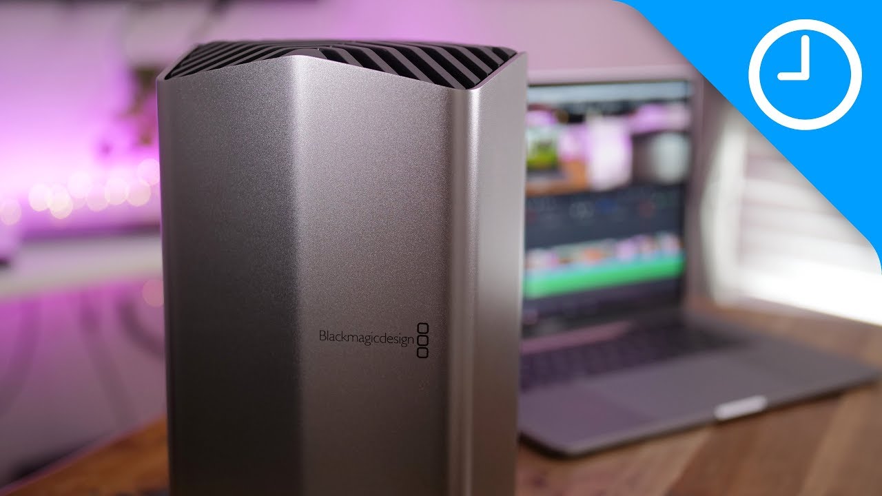 Review: Blackmagic eGPU for MacBook Pro - beautiful and quiet