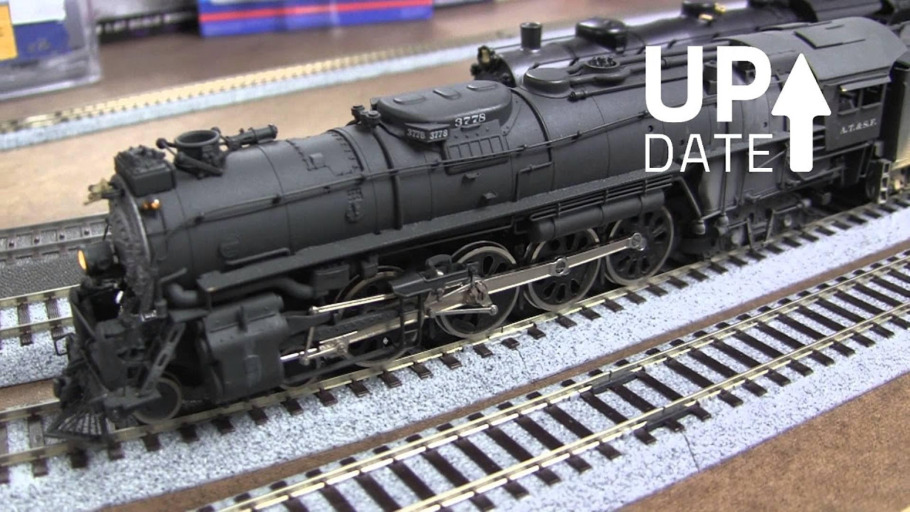 HO United Scale Models Kawaguchi Japan Santa Fe 4-8-4 QSI Quantum