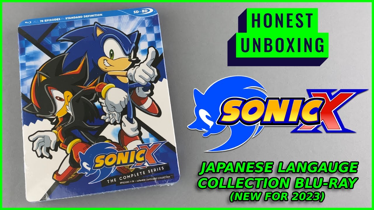 Sonic X: Japanese Language Collection Blu-ray (Standard Definition