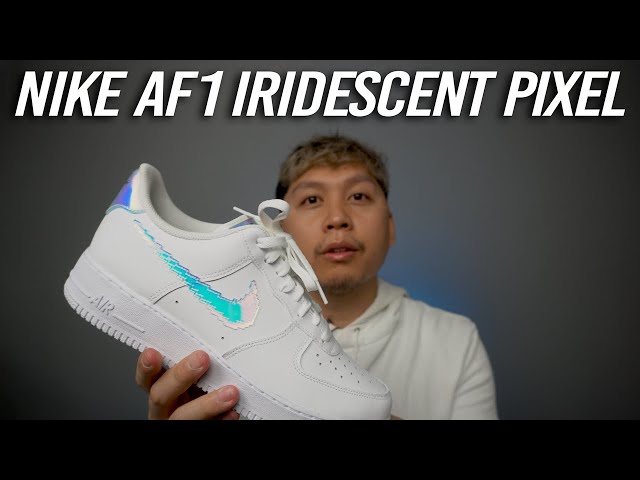 Nike Air Force 1 Low '07 LV8 Iridescent Pixel - White (Review + On