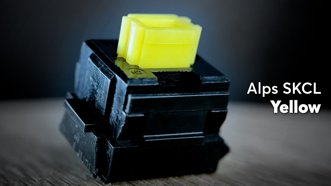 Ultimate Alps SKCL Yellow Sound Test on ADK64, Zenith Z150