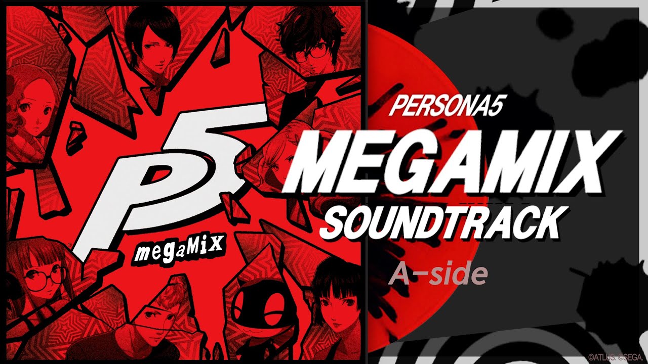 PERSONA 5 MEGAMIX VINYL SOUNDTRACK (SPLATTER VINYL LP)/ATLUS SOUND
