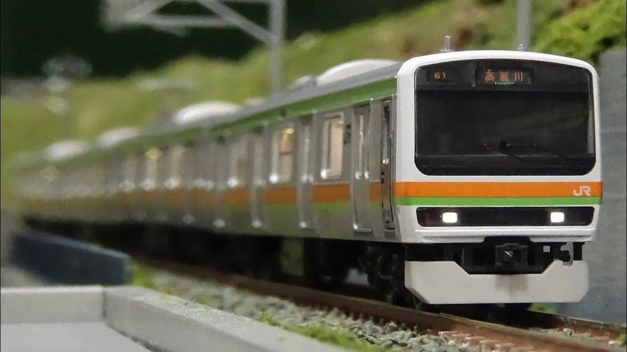Nゲージ 209系3500番台 TOMIX 川越・八高線 走行シーン集 2019.5.19